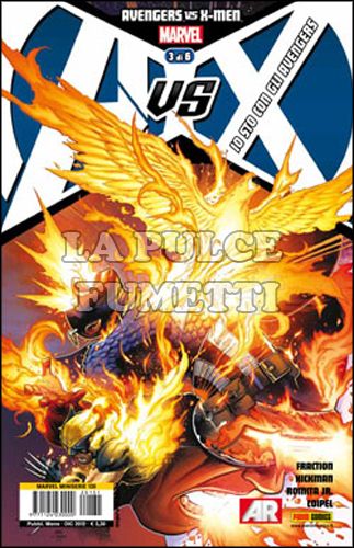 MARVEL MINISERIE #   131 - AVX - AVENGERS VS X-MEN 3 (DI 6) - COVER AVENGERS